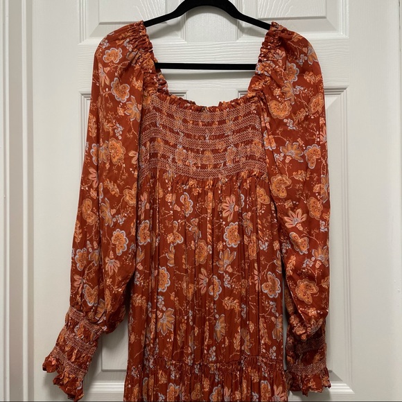 🔥NWT Free People Sweet Escape Long Sleeve Maxi - Picture 12 of 16